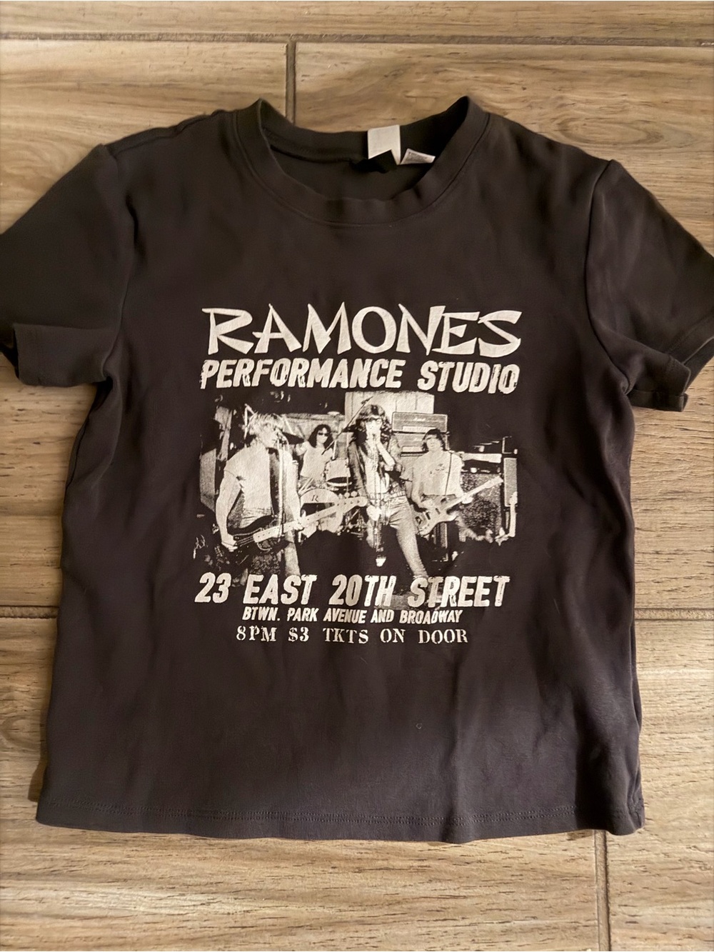 Ramones Graphic Tee - Black - Kids Shirt